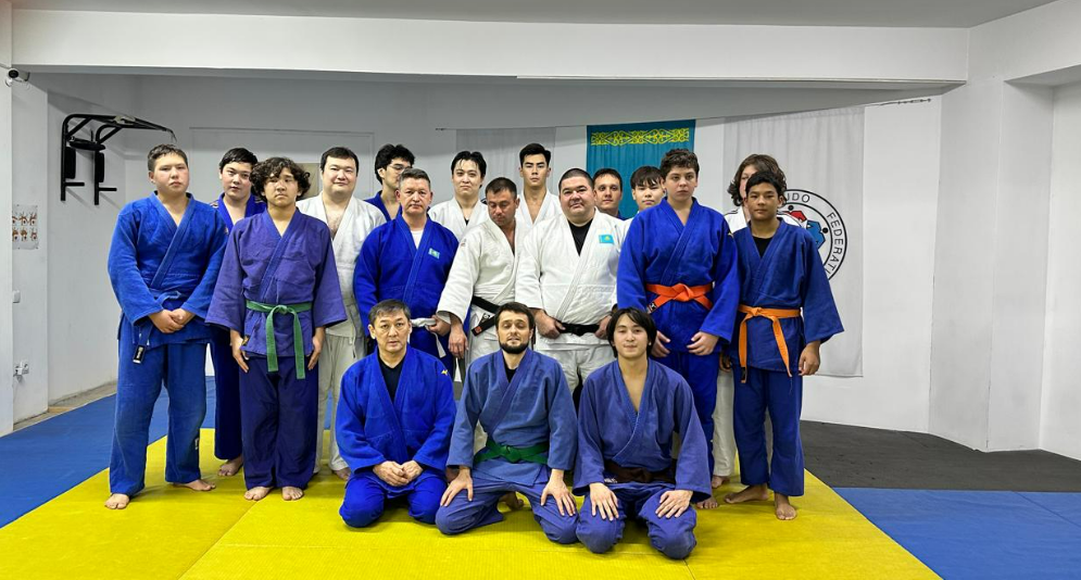Тренировка по дзюдо в ALMATY JUDO CLUB - спарринг и отработка техники